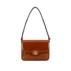 TORY BURCH - Boutique ROBINSON Cuero Patentado Bolso Conv Hombro 143122