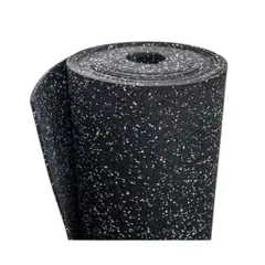 GENERICO - Piso Caucho Rollo Gimnasio 10 Metros Ancho 2 mm