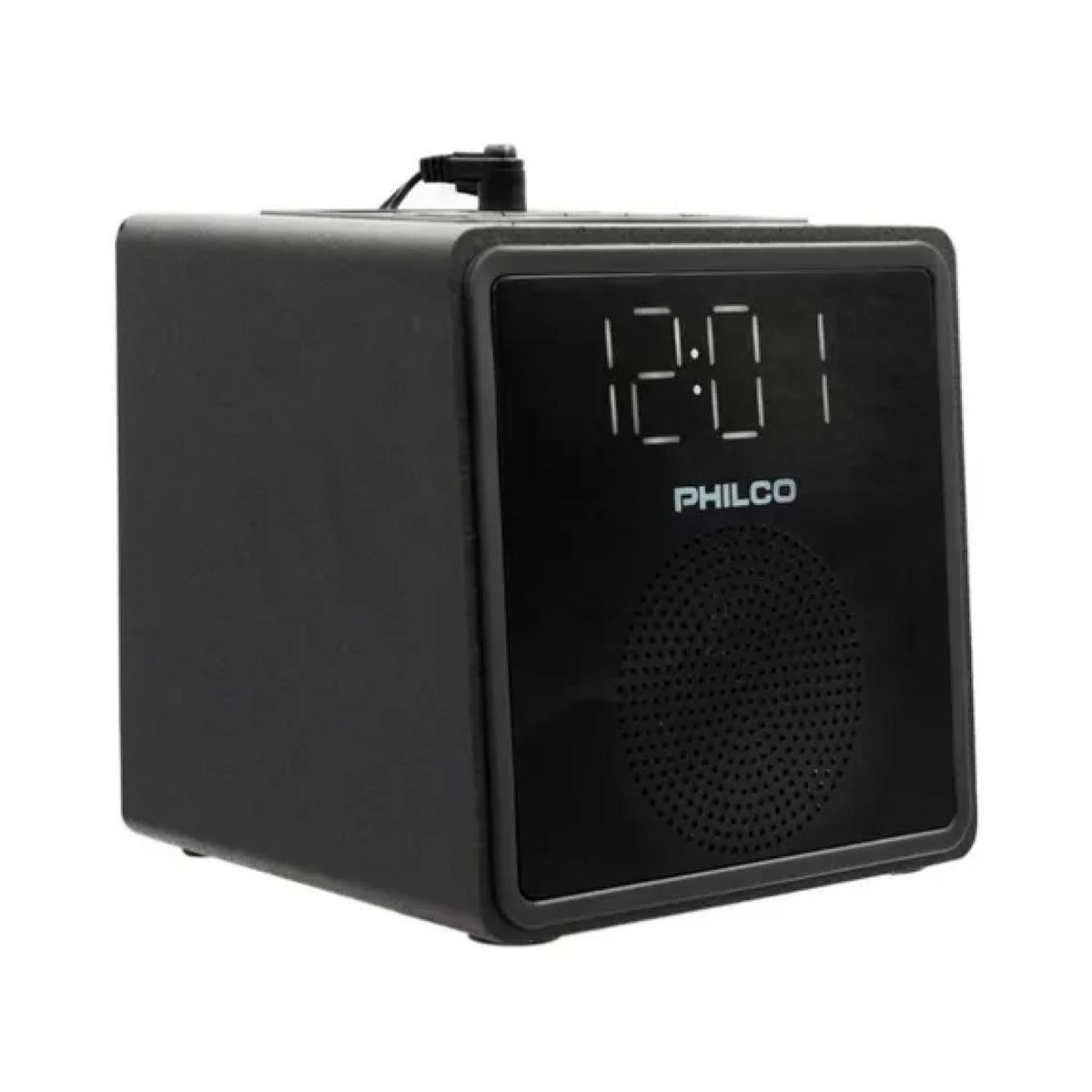 PHILCO - Radio Fm Reloj LED Bluetooth Alarma Negro PAR3206BT Philco