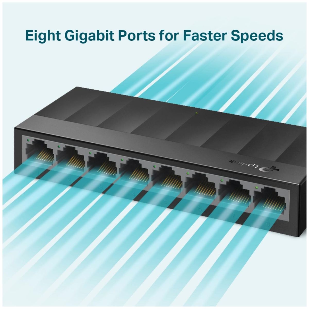 TP LINK - Switch LAN 8 Puertos RJ45 Escritorio LS1008G TP-Link