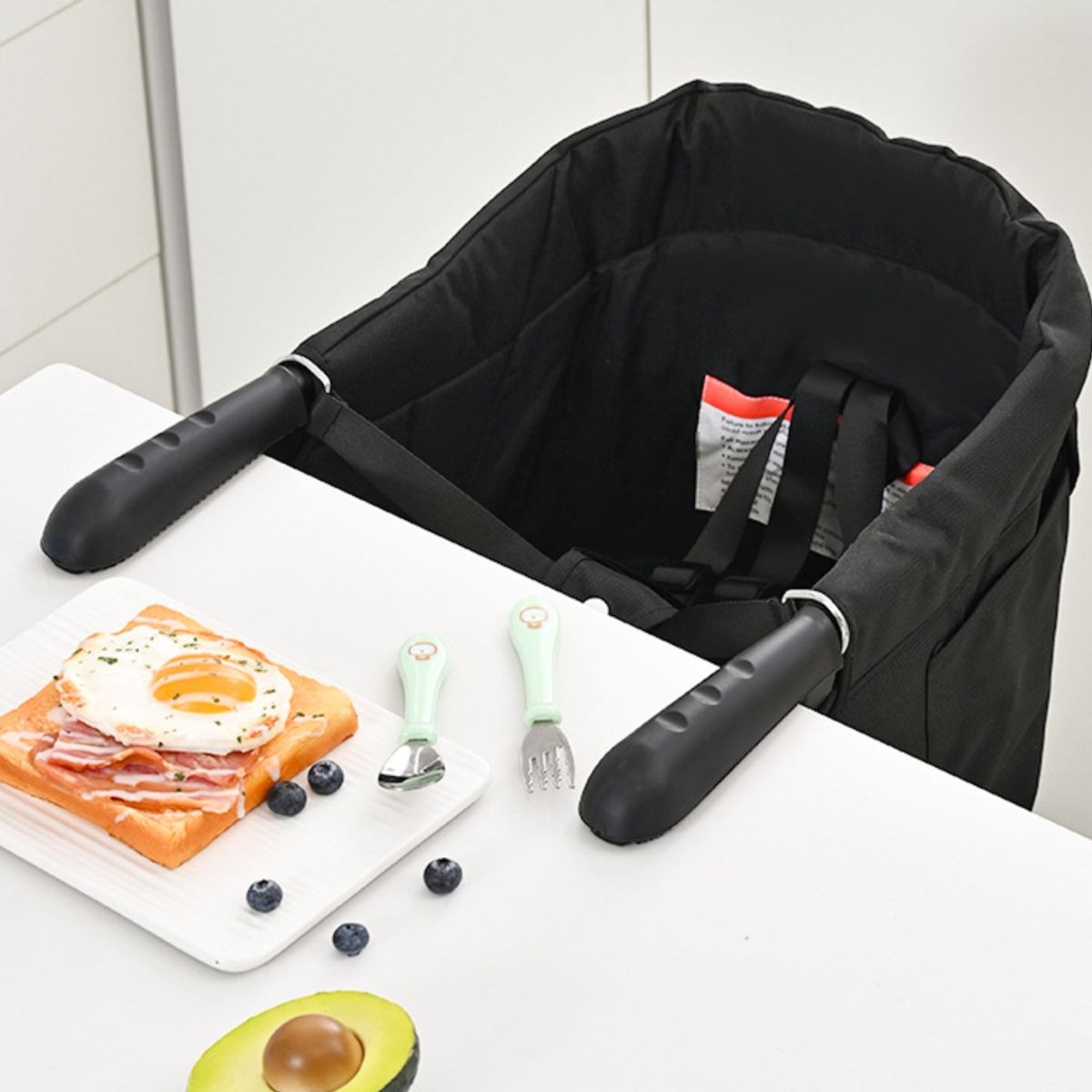 ATURE - Silla De Comedor Para Bebés Con Cinturón De Seguridad