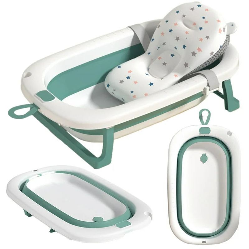 JUGUETERIA ESTELAR - Bañera Plegable Infantil Verde