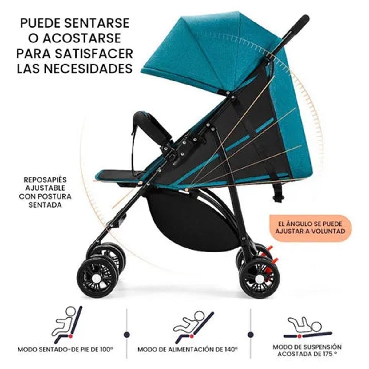 JUGUETERIA ESTELAR - Coche Plegable Verde