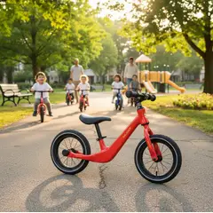 JUGUETERIA ESTELAR - Bicicleta de Equilibrio Rojo