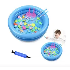 GENERICO - Juego De Pesca Piscina 40pz