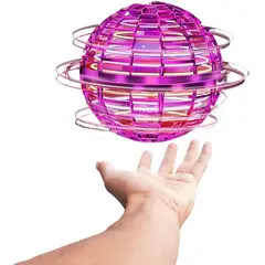 GENERICO - Pelota Voladora Con Luz Led Rgb Mini Bola Spinner Ball