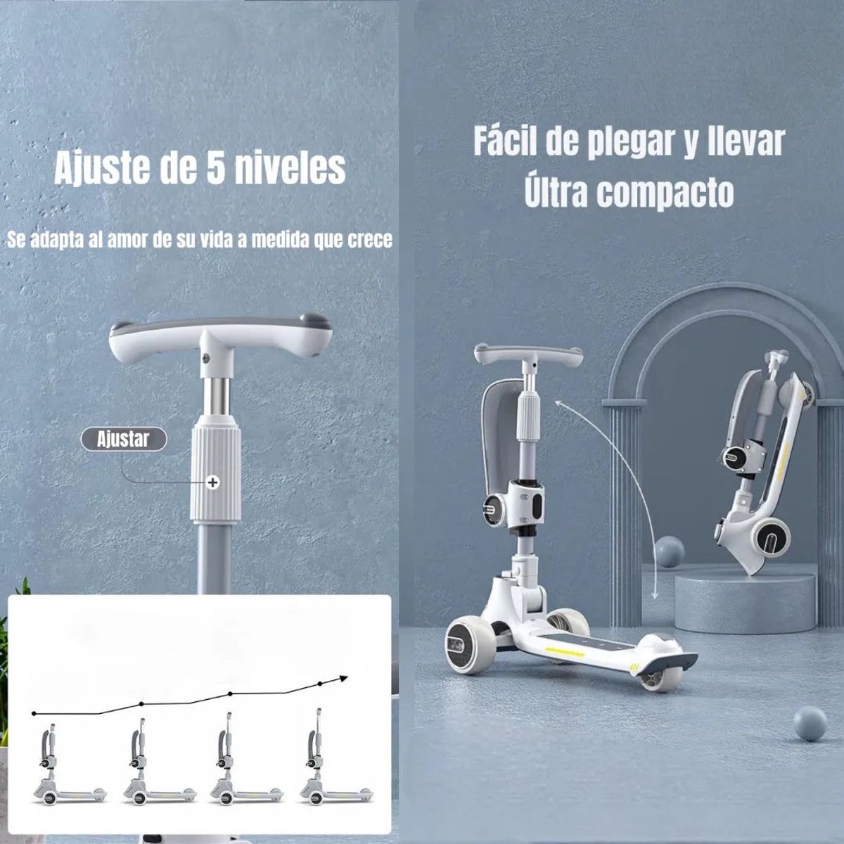 JUGUETERIA ESTELAR - Scooter Evolutivo 2 en 1