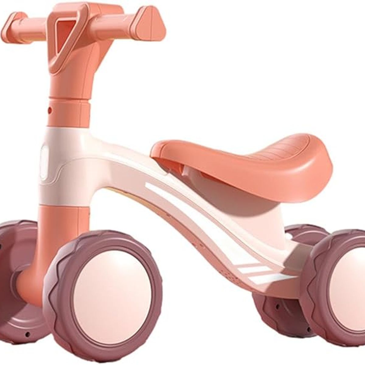 JUGUETERIA ESTELAR - Correpasillo Equilibrio rosa 4 Ruedas