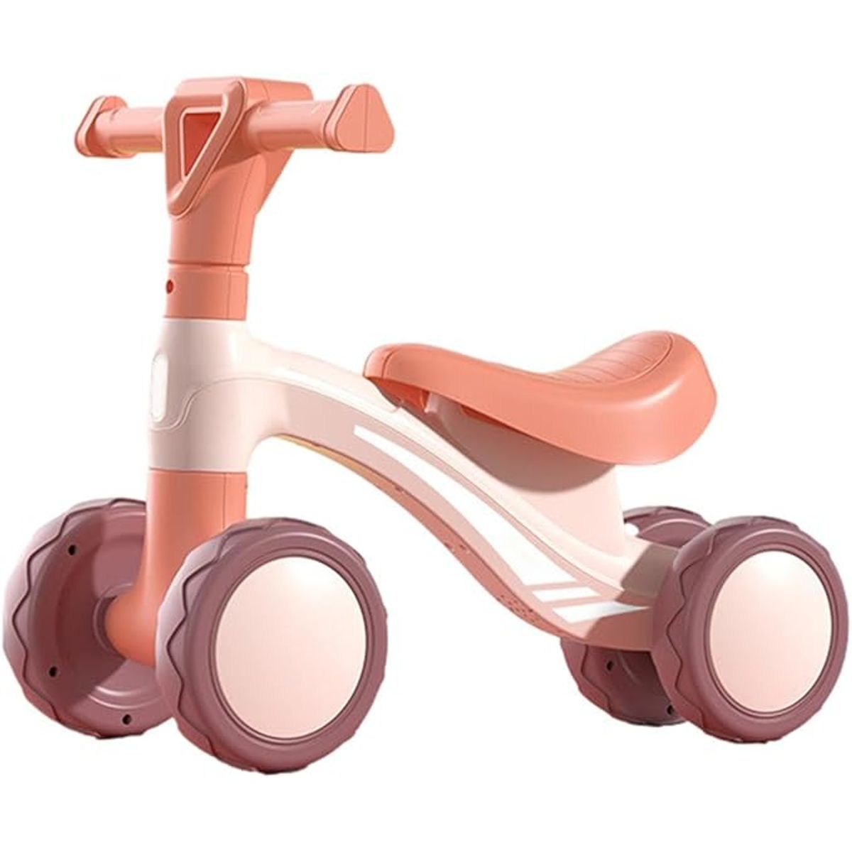 JUGUETERIA ESTELAR - Correpasillo Equilibrio rosa 4 Ruedas
