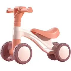 JUGUETERIA ESTELAR - Correpasillo Equilibrio rosa 4 Ruedas