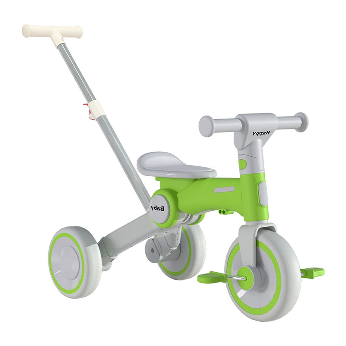 JUGUETERIA ESTELAR - Triciclo Evolutivo 4 en 1 Verde