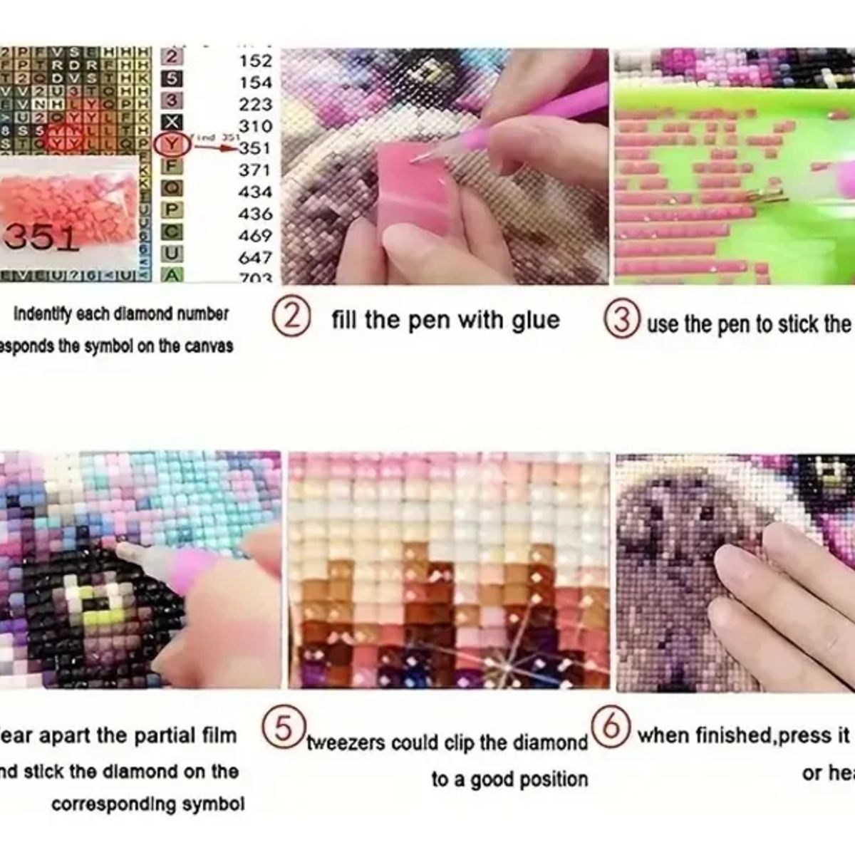 GENERICO - Kit De Pintura De Diamante Bricolaje Princesa Sirena