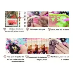 GENERICO - Kit De Pintura De Diamante Bricolaje Princesa Sirena