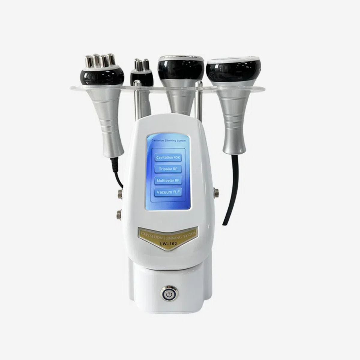 MUNDO MAGIA - Maquina Cavitación 40k Radiofrecuencia 4 En 1 Color Blanco