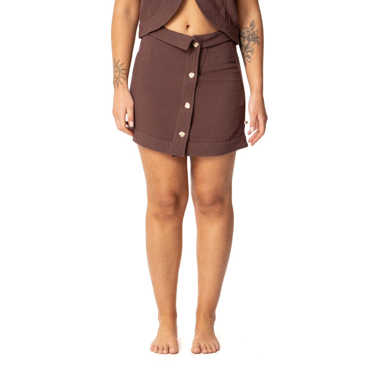 KIVUL - Short Mujer Mar Burdeo Kivul