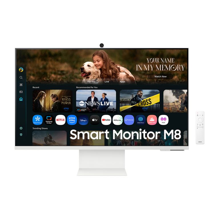 SAMSUNG 32 M8 M80F UHD 60Hz Monitor Smart Plano