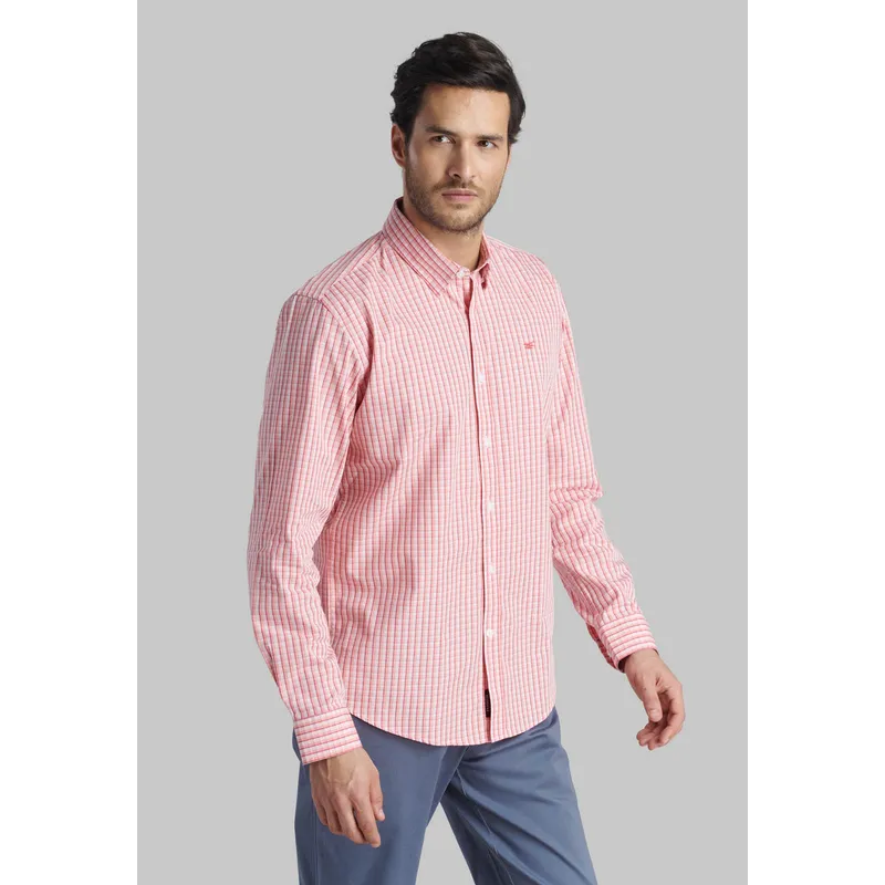 FEROUCH - Camisa Lancaster Rojo Ferouch
