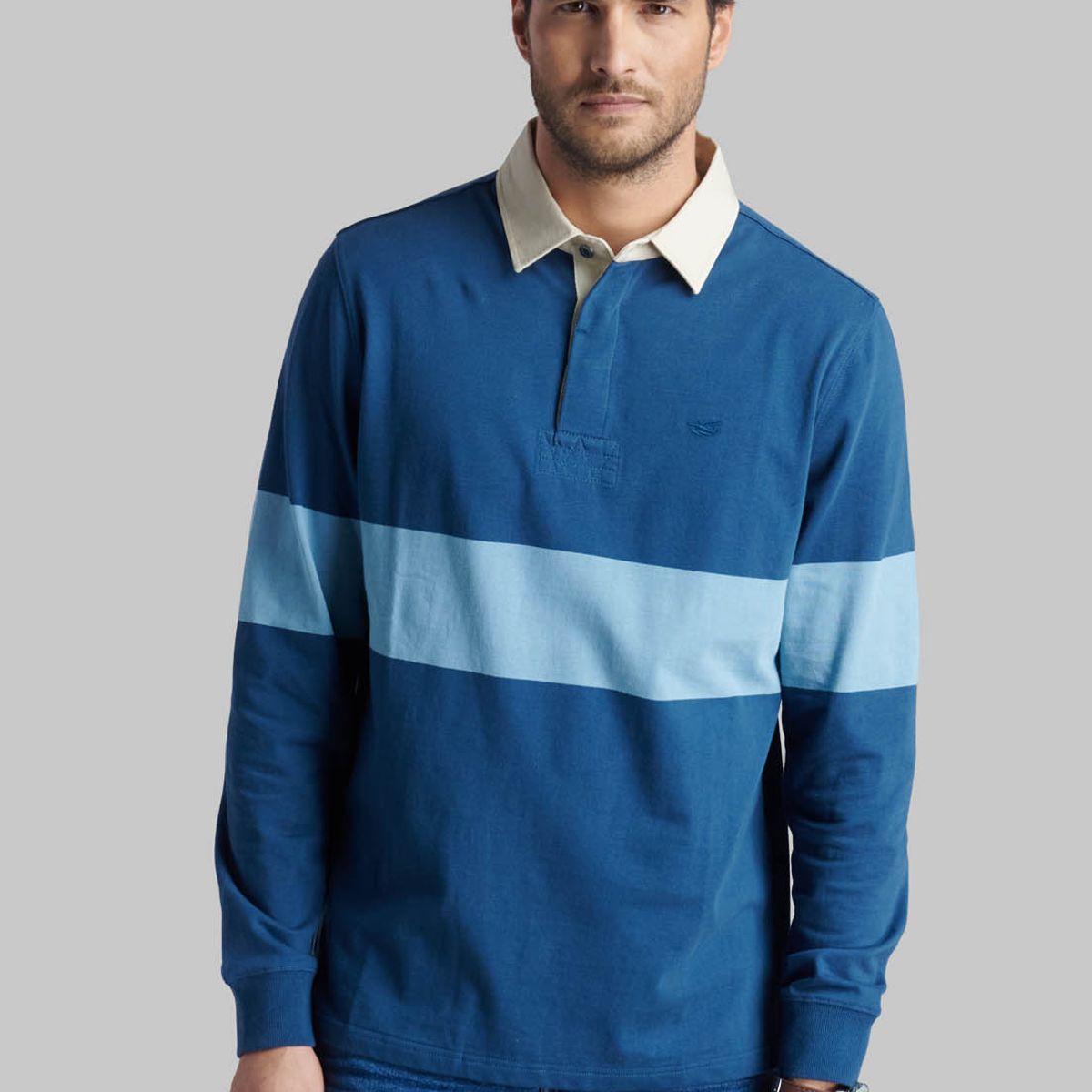 FEROUCH - Polera Newark Gris Ferouch