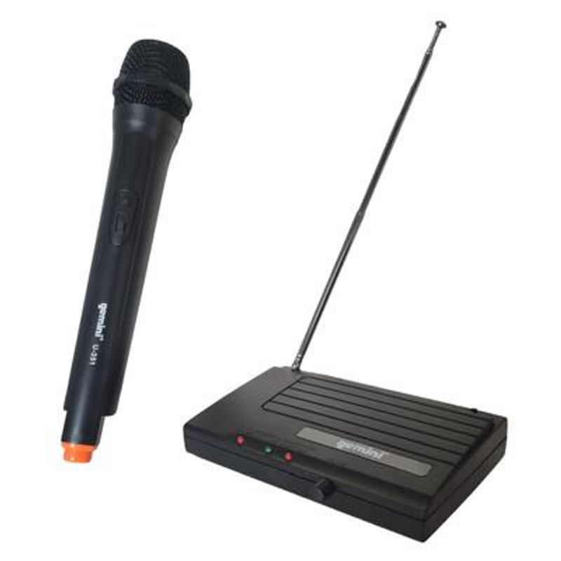 GEMINI - Microfono Inalambrico de Mano Gemini U-351