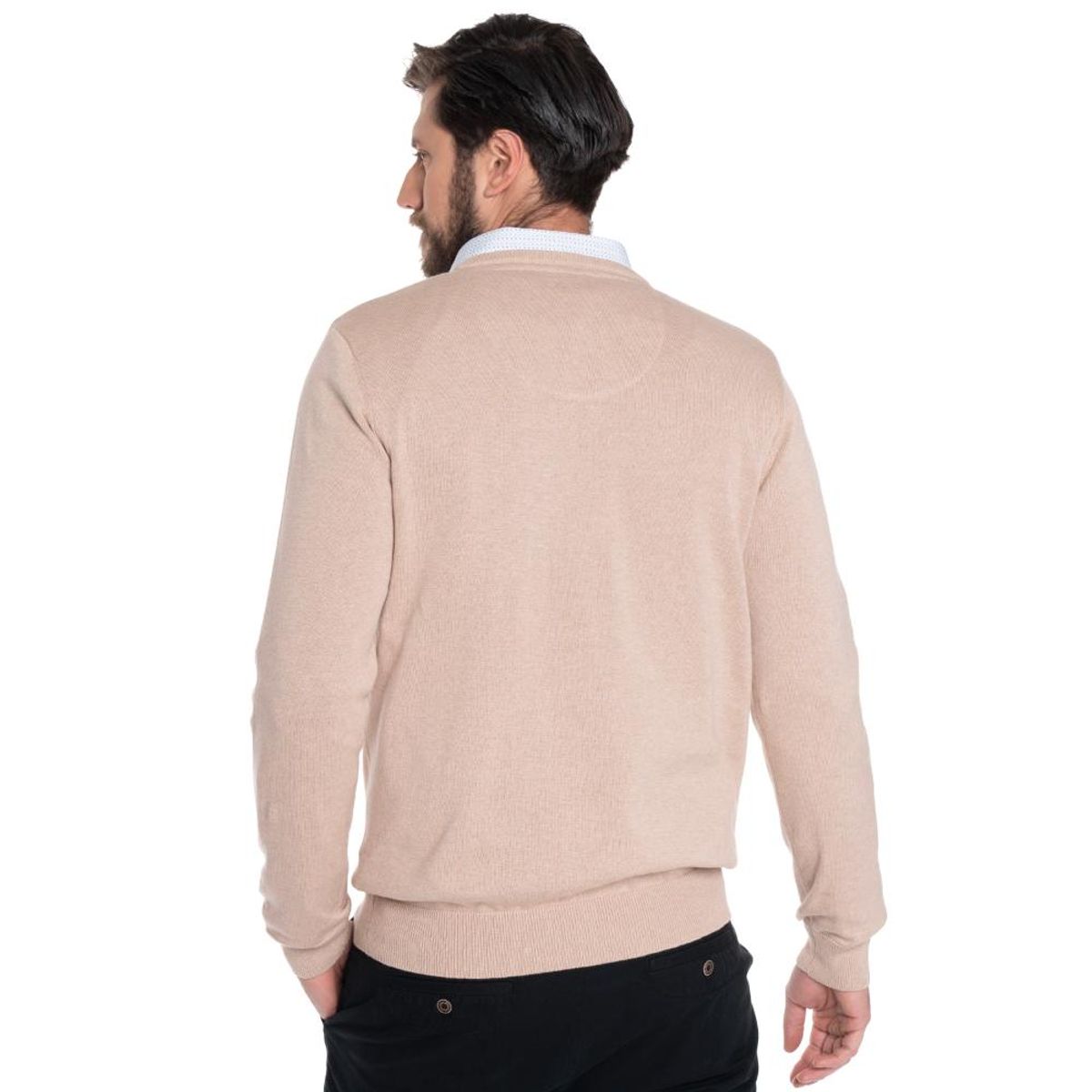 POTROS - SWEATER HOMBRE CUELLO V VENECIA