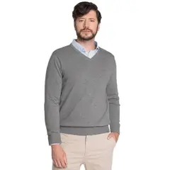 POTROS - SWEATER HOMBRE CUELLO V VENECIA