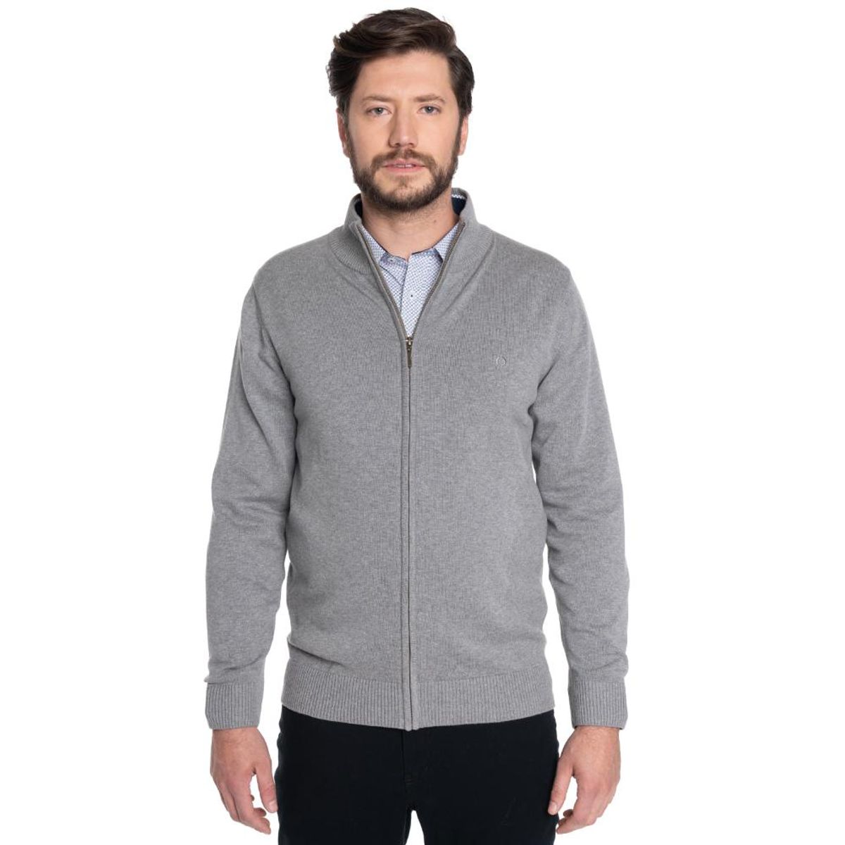POTROS - SWEATERS HOMBRE FULL ZIPPER FUENCARRAL - POTROS