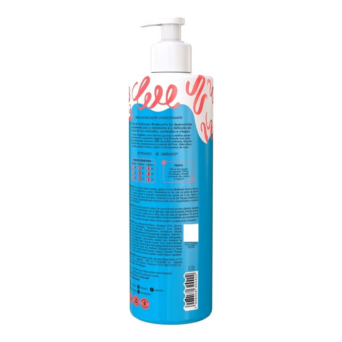 SALON LINE - CREMA MODELADORA CACHOS DOS SONHOS FIX NATURAL 500 ML SALON LINE