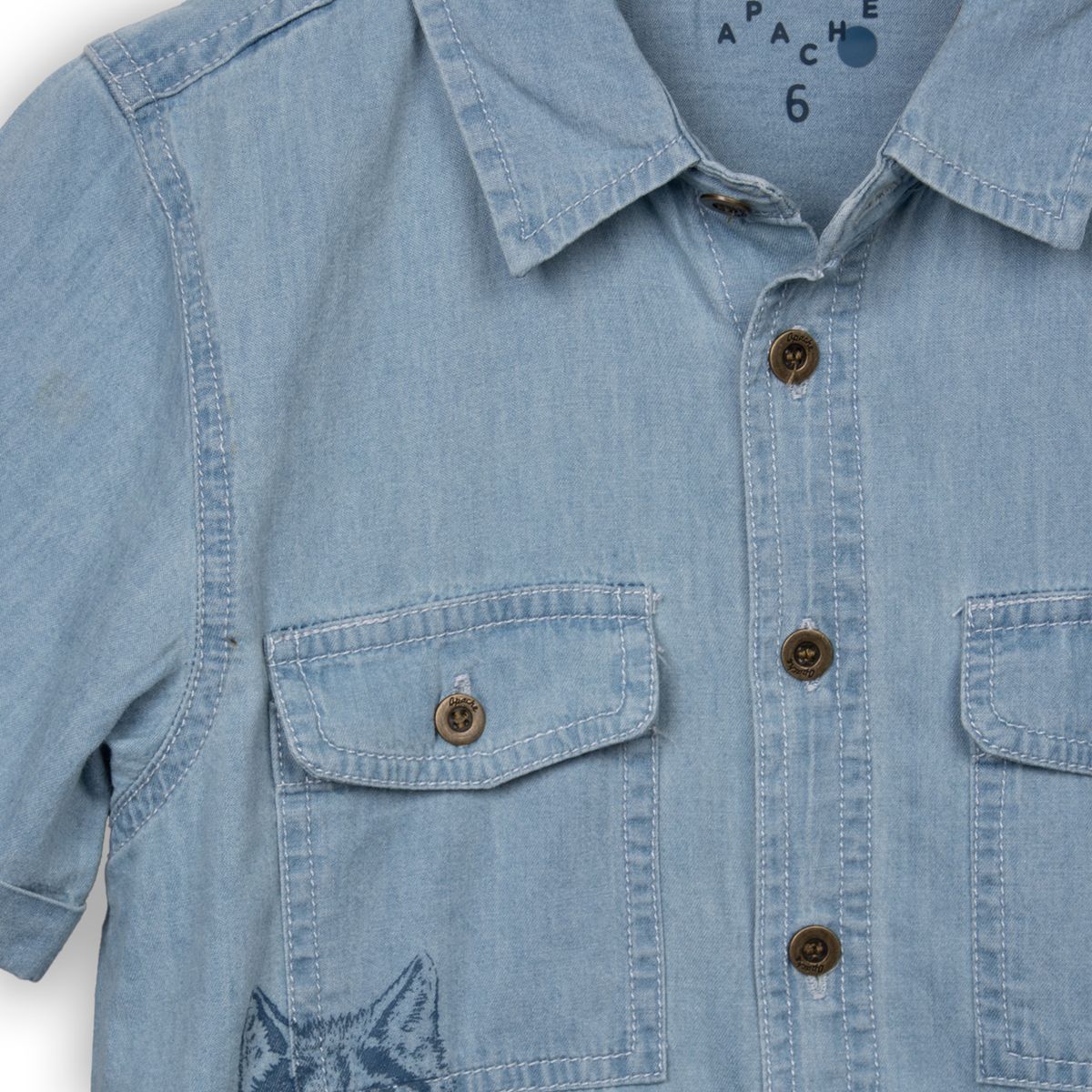 PILLIN - Camisa Niño Denim Pillin (PVC718-25DEN8)