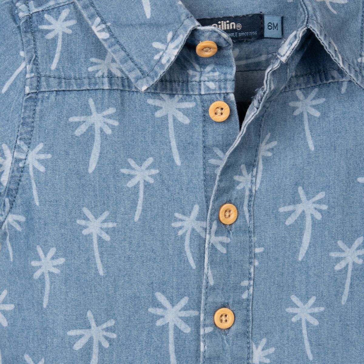 PILLIN - Camisa  Niño Denim Pillin (PVC706-25DEN9M)