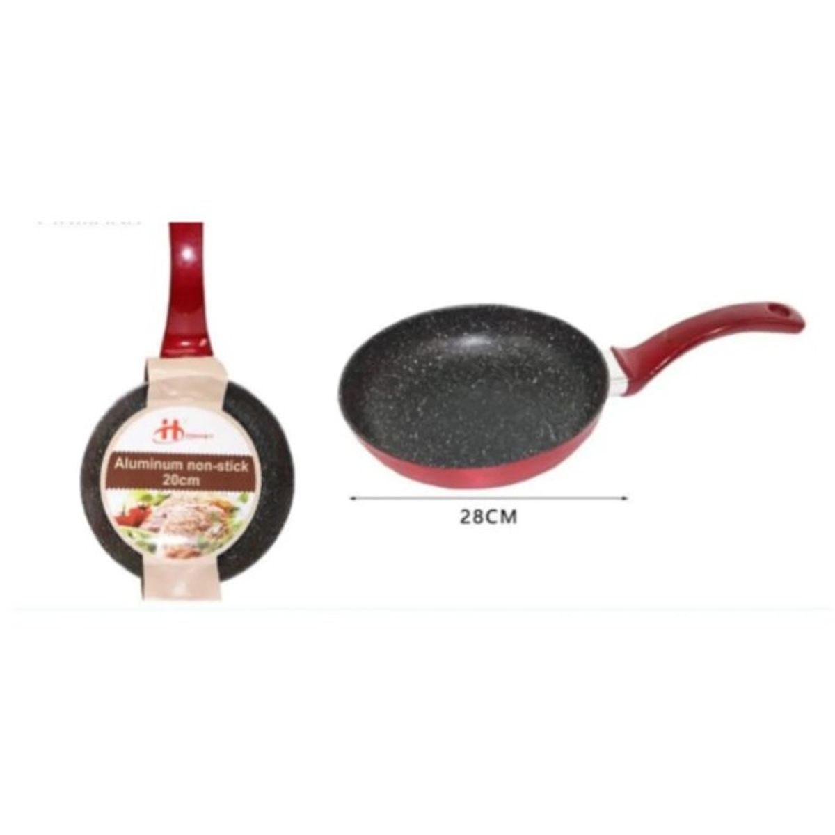 GENERICO - Sarten Antihaderente Para La Cocina 28 Cm