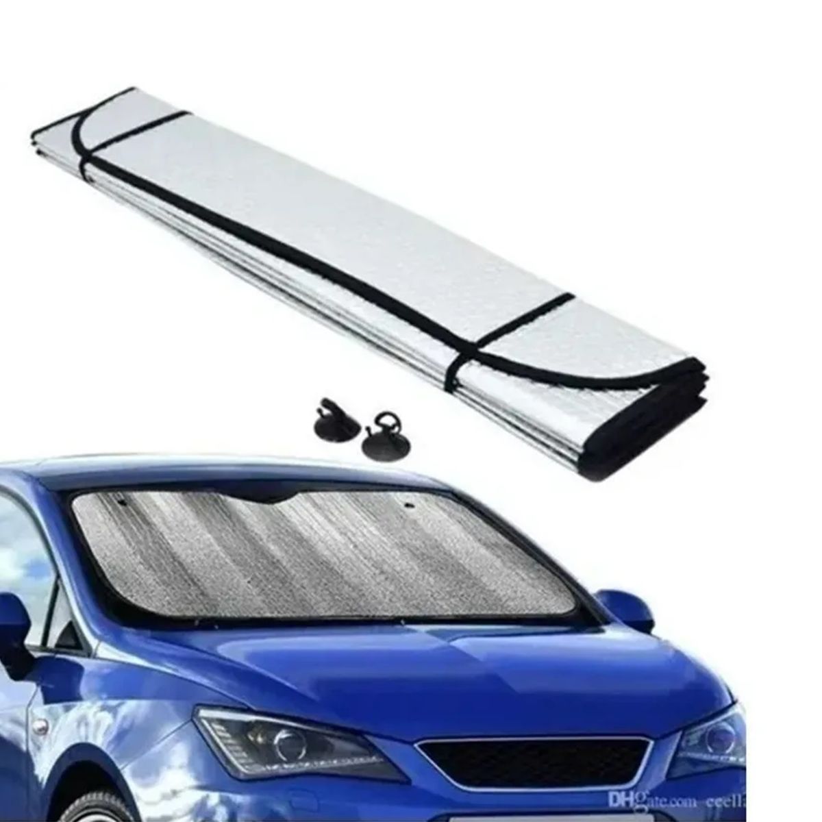 GENERICO - Quitasol Parasol Auto Cubre Sol Protector Solar De Parabrisa