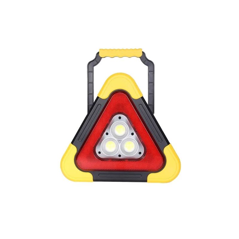 GENERICO - Lámpara Inalámbrica Triangulo Solar Led Hb-7709 Hurry Bolt