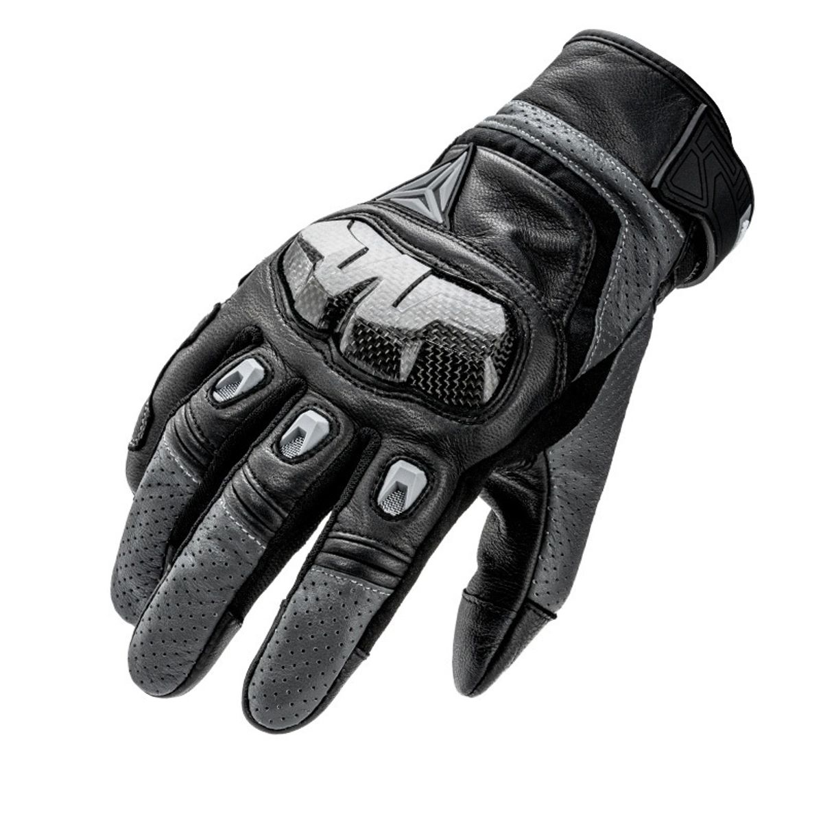 MOTOWOLF - Guantes De Cuero Motowolf 0305C Para Moto Táctiles Con Protección