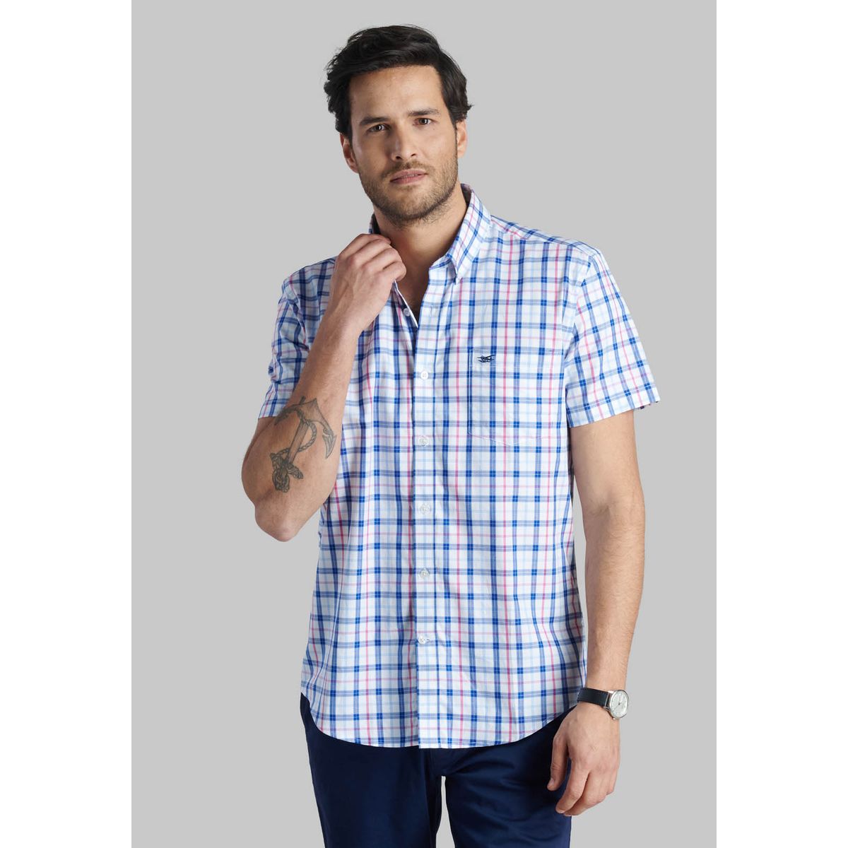 FEROUCH - Camisa San Antonio Rojo Ferouch