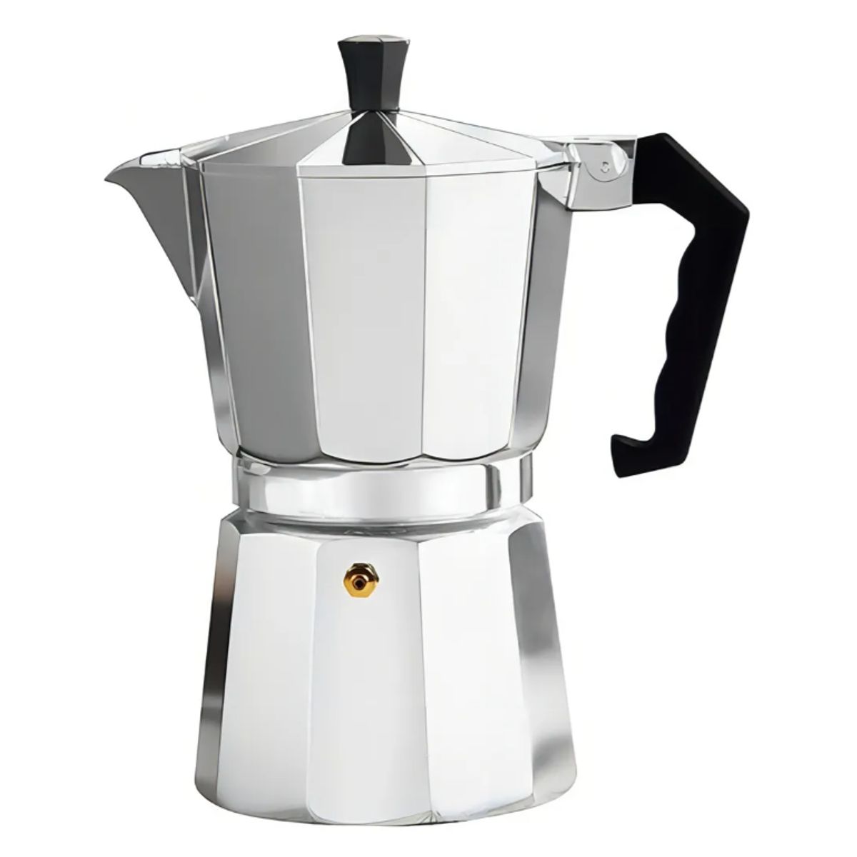 GENERICO - Cafetera Italiana de Aluminio 6 Tazas
