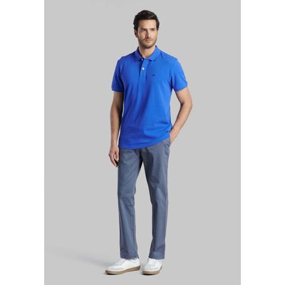 Imagen 2 del producto Polera Pique Basica Azul