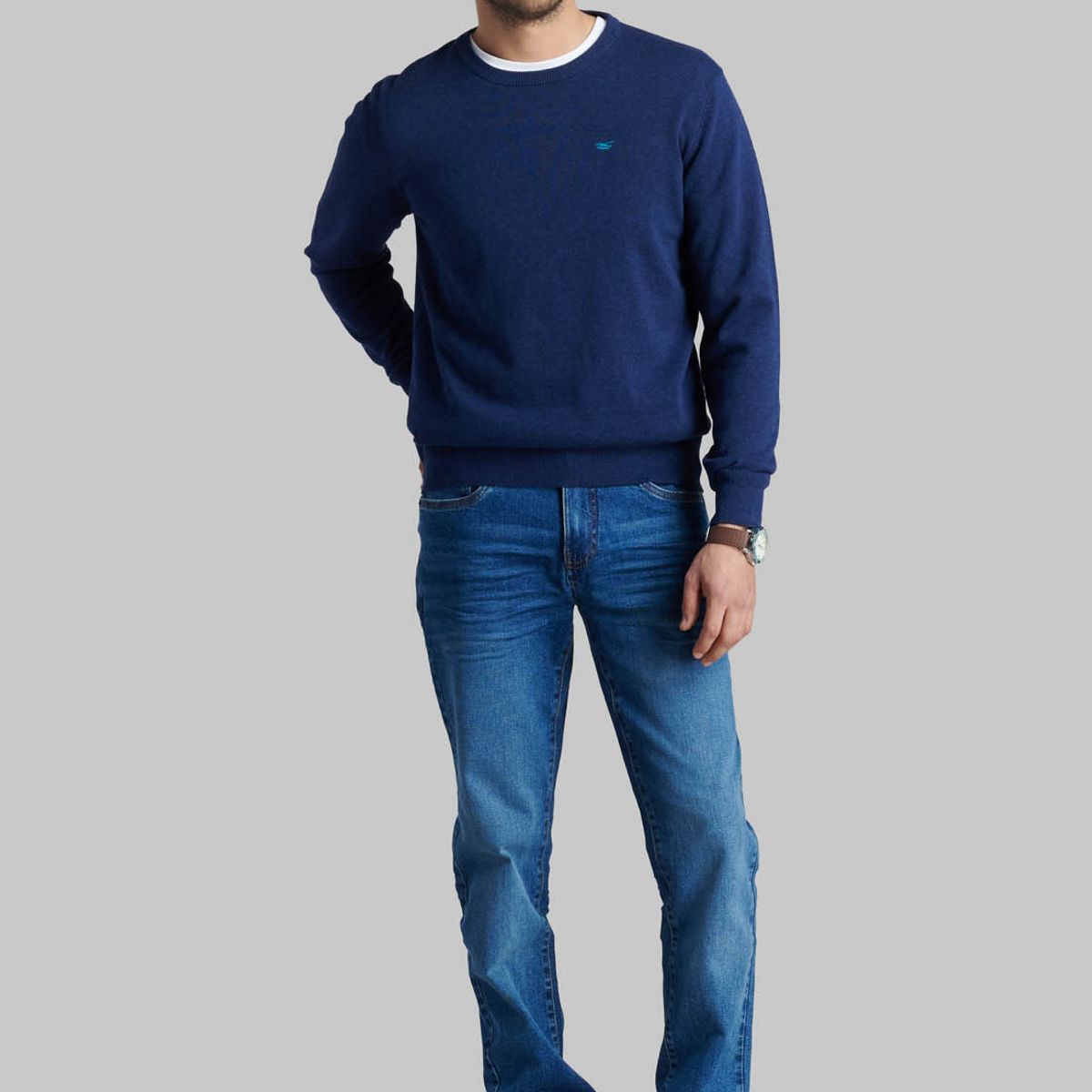 FEROUCH - Sweater Paris Azul Ferouch