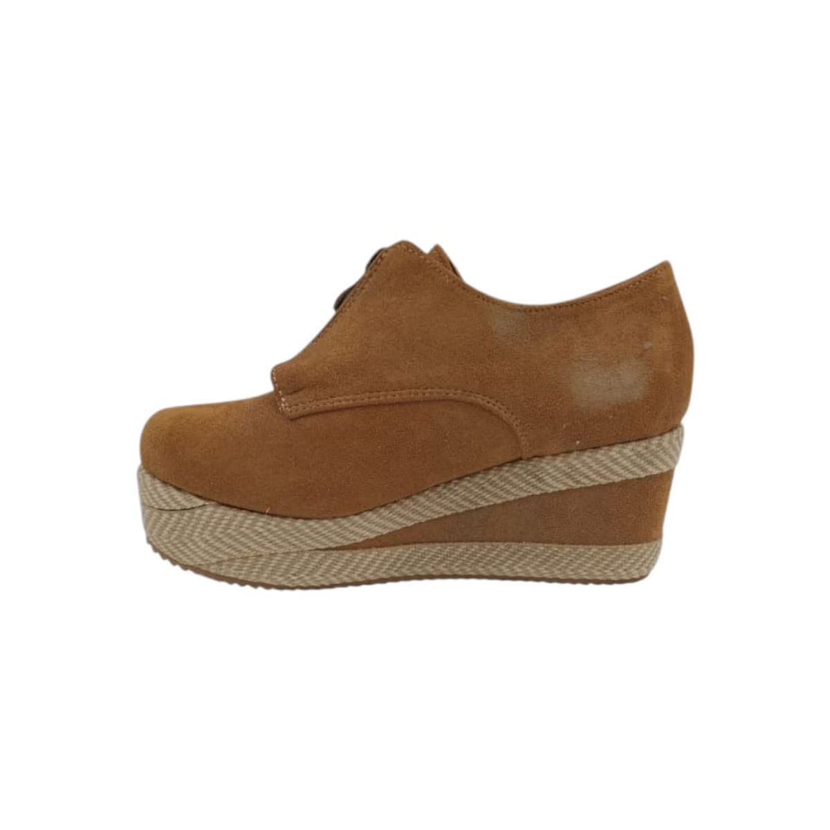 HERIEL - Zapato Panchita Camel Mujer