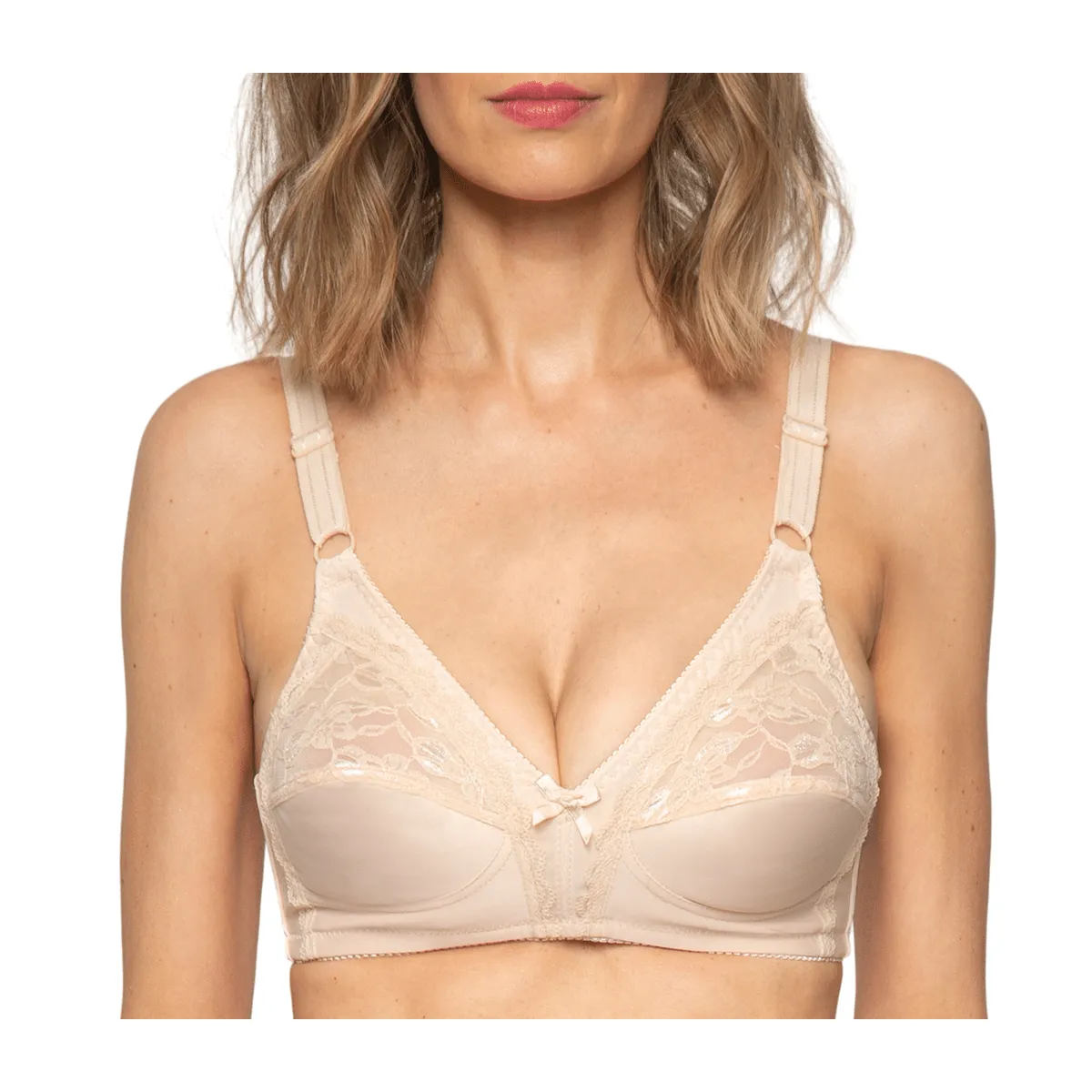 LADY GENNY - Sostén Encaje Sin Arco
