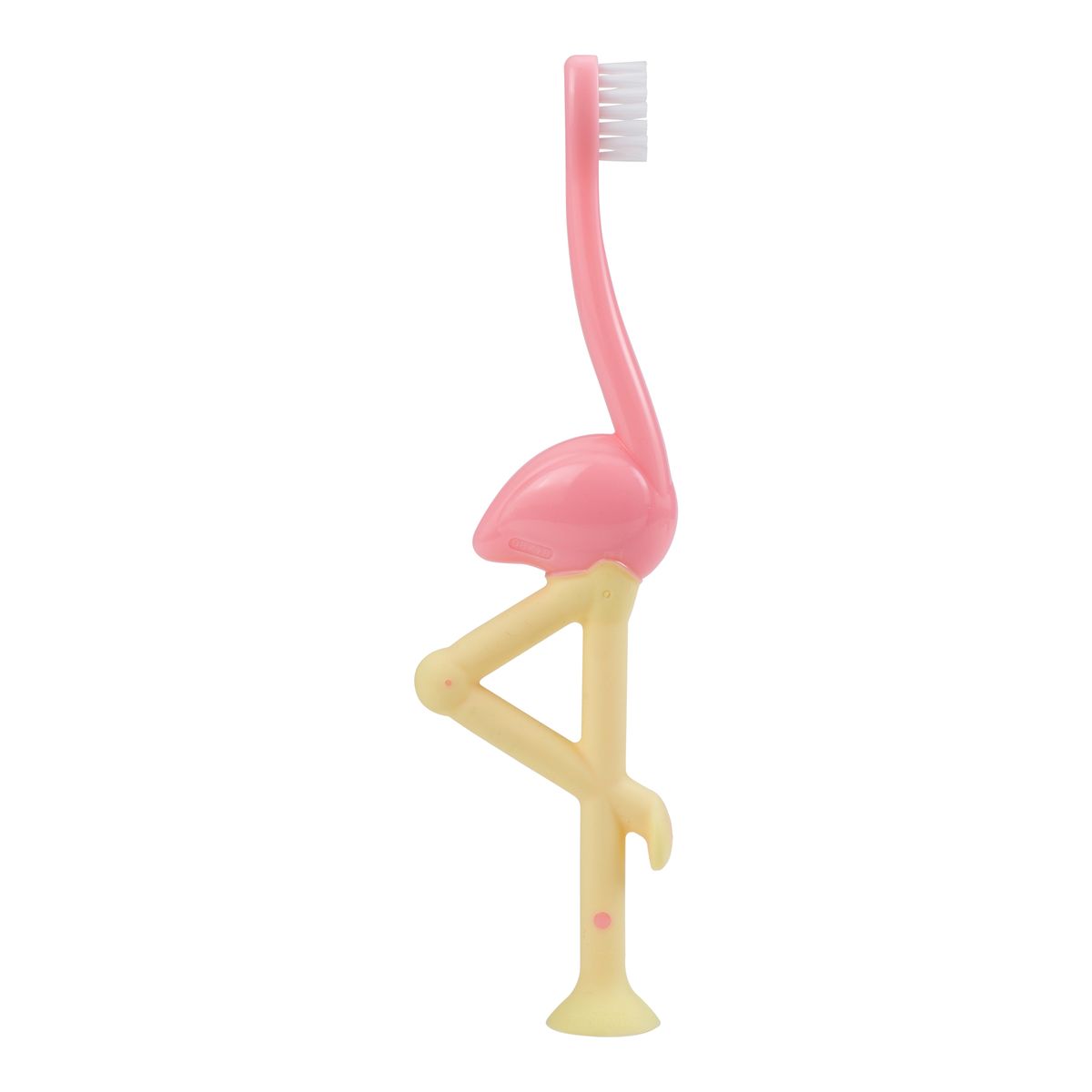 DR BROWN'S - Cepillo De Dientes Para Bebés Y Niños De 1 A 4 Años Flamenco