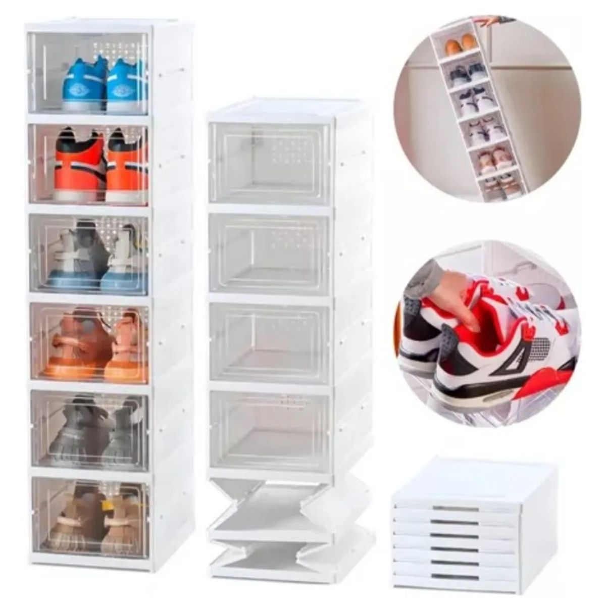 GENERICO - Zapatera Organizadora Plegable 6 Niveles