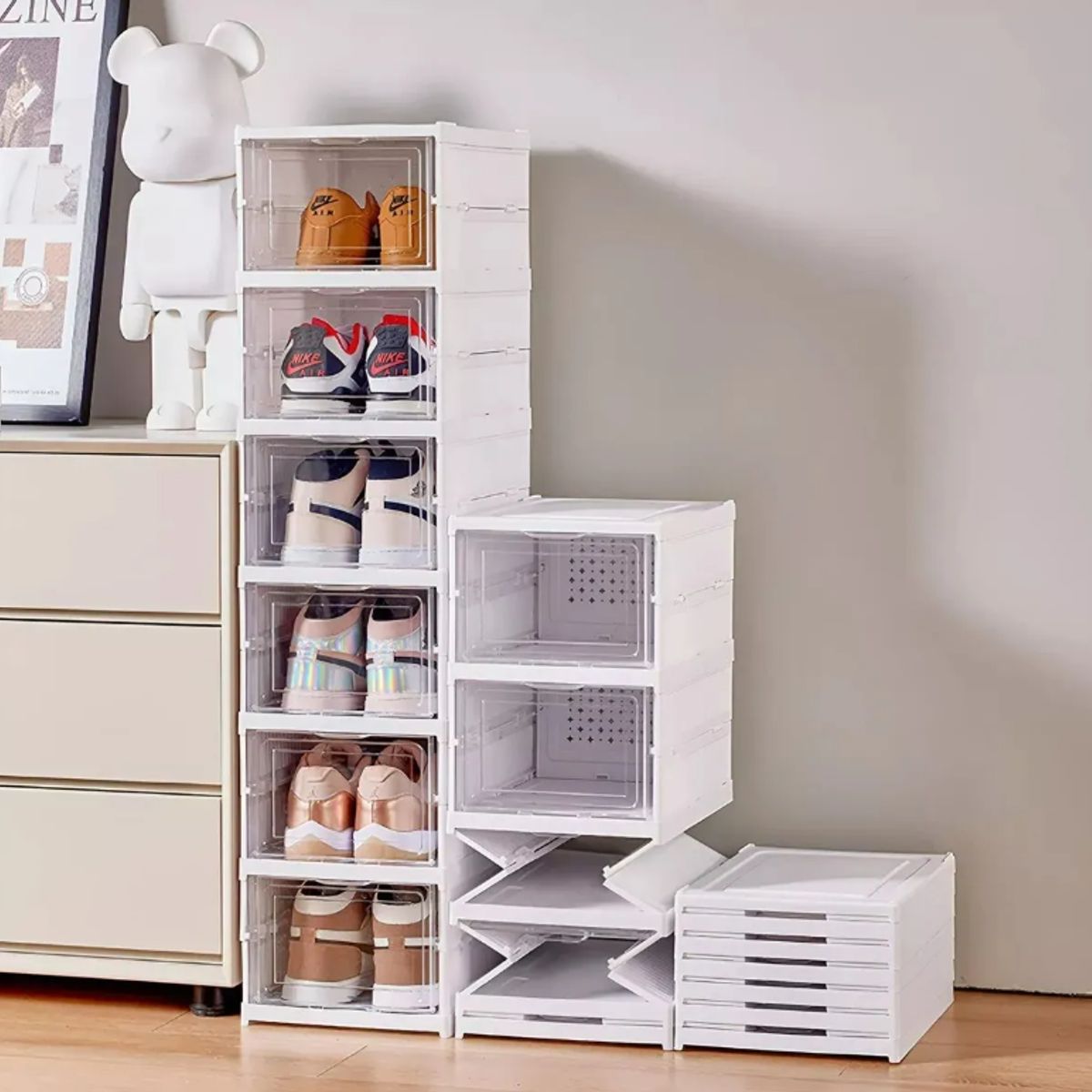 GENERICO - Zapatera Organizadora Plegable 6 Niveles