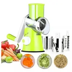 GENERICO - Rallador Verduras Espiral Cortador Picadora Alimentos Ralladores