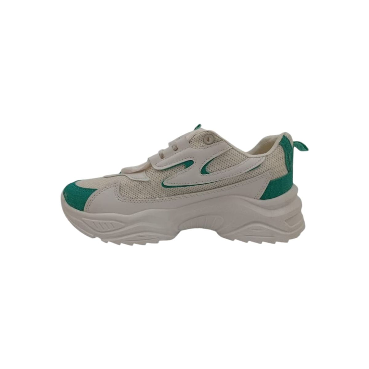 HERIEL - Zapatilla Beige Plataforma Mujer