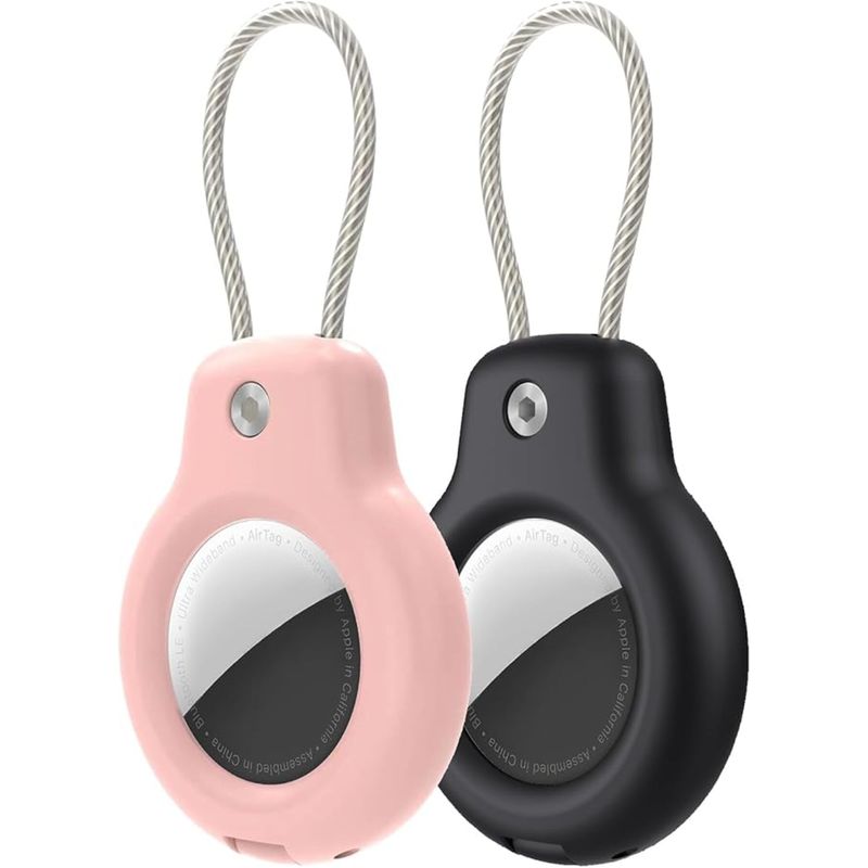 GENERICO - Funda Llavero Protector Para Airtag Apple Lock Case / 2 Pack