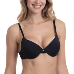 LADY GENNY - Sostén Microfibra Con Soft Push-Up