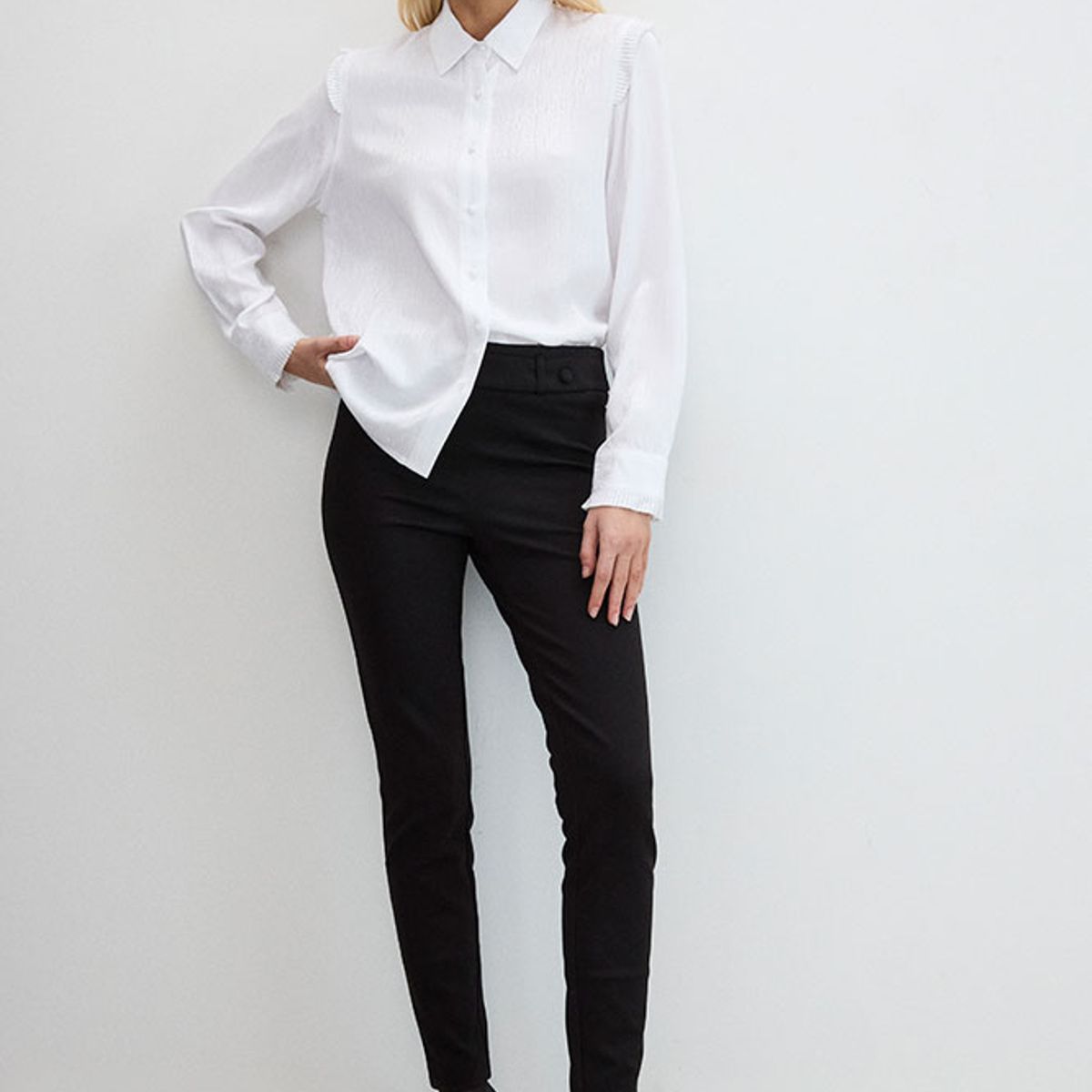 ASH - Pantalon Negro Mujer Ash