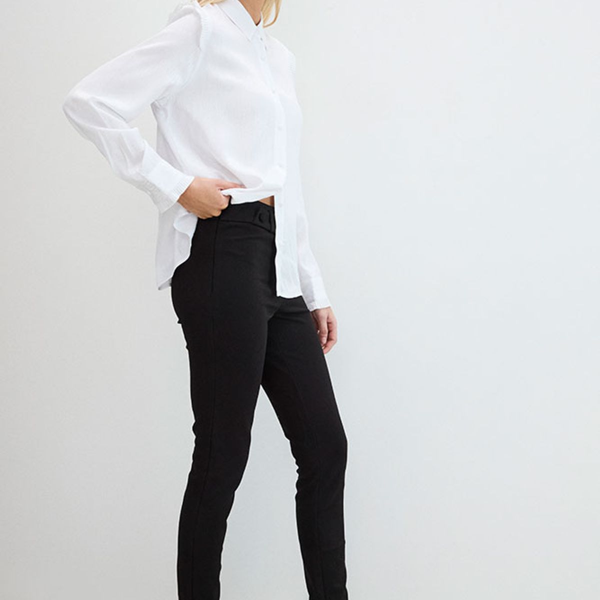 ASH - Pantalon Negro Mujer Ash