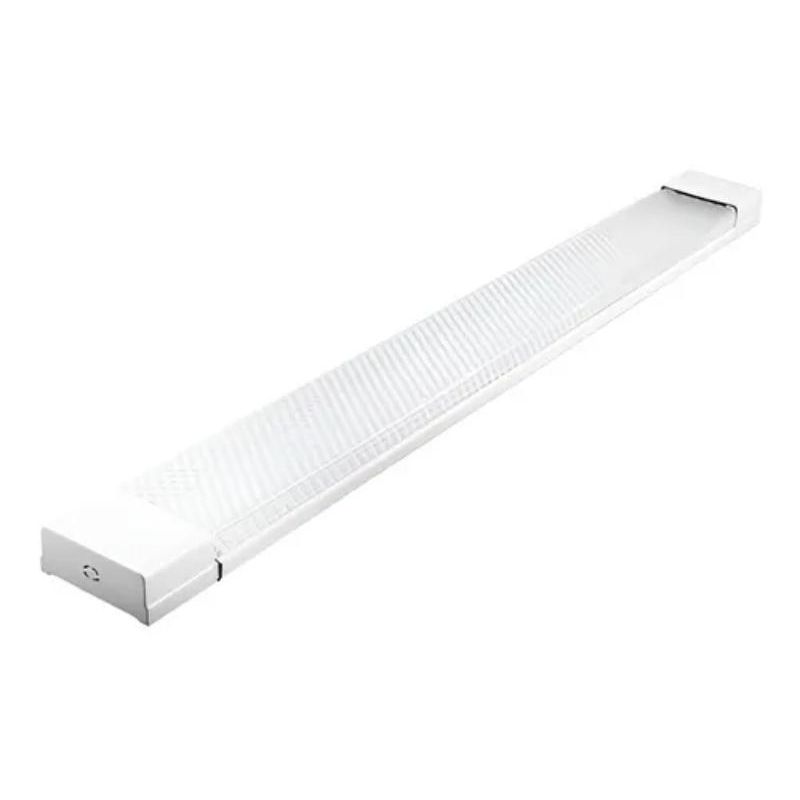 GENERICO - Tubo Led Con Base Canoa 18w 120cm Luz Fria Texturizada