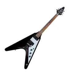FREEMAN - Guitarra eléctrica Flying V FRFV300 negra